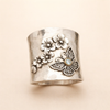 Bi Blomma Fjäril Bred Ring