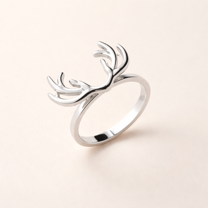 Hornring i sterlingsilver
