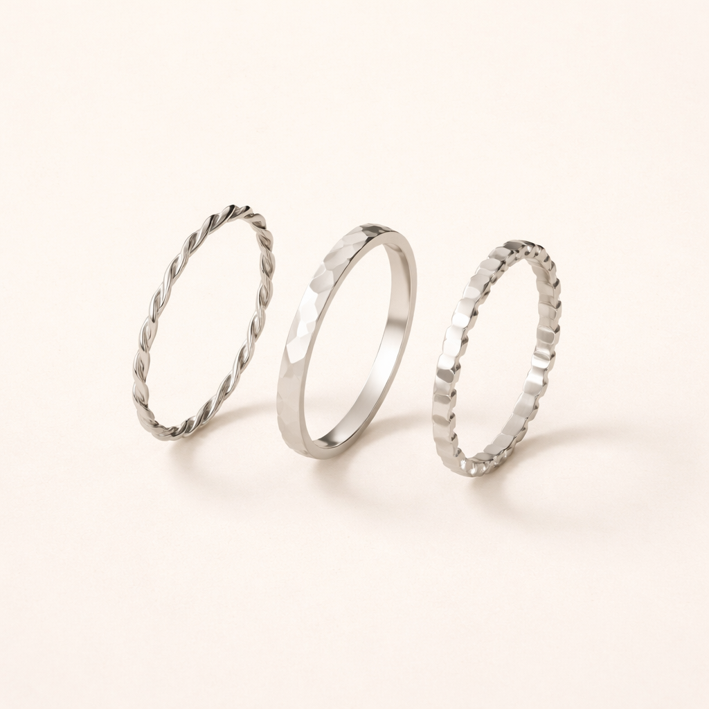 Hella Staplingsring i silver