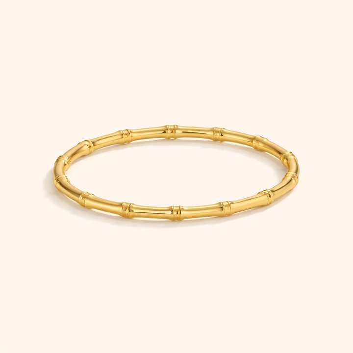 Ara Bambuarmband i guld