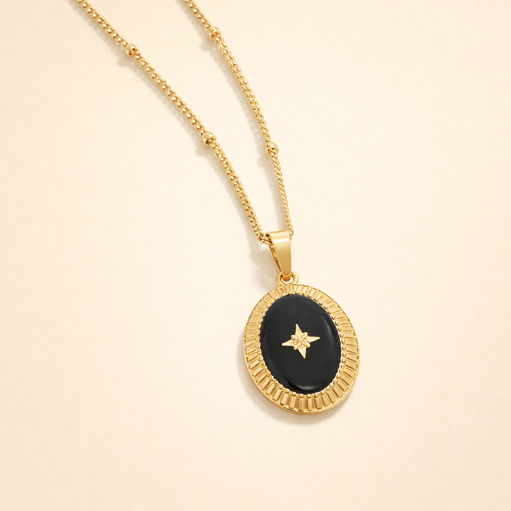 Midnight Star Onyx-halsband