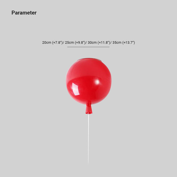 Kompakt och modern LED-taklampa Balloon – AuraLite