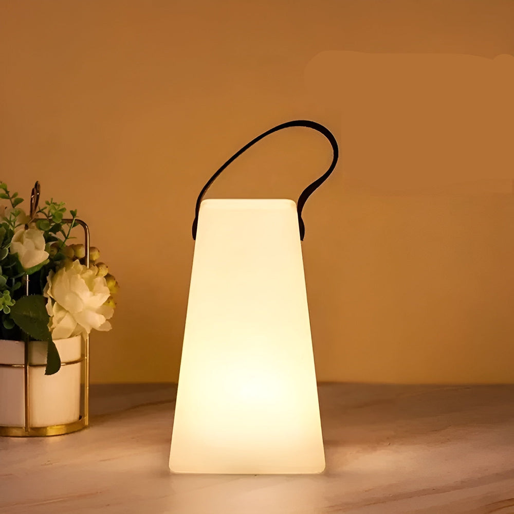 Vattentät trådlös LED-bordslampa för inomhus och utomhus - Lumora