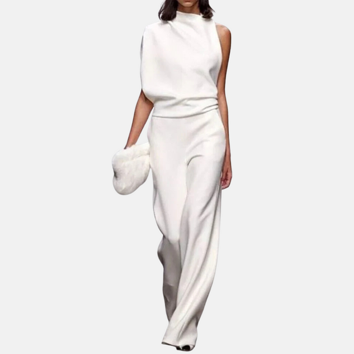 Elegant ärmlös jumpsuit för kvinnor