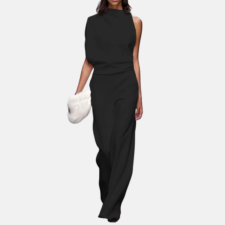 Elegant ärmlös jumpsuit för kvinnor