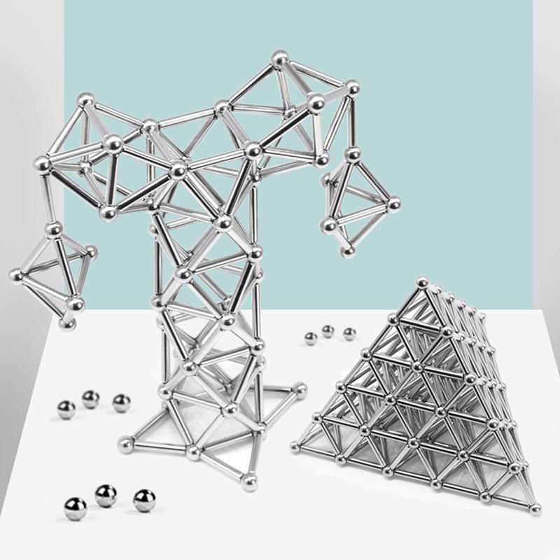 Innovativa Magnetblock – Kreativa Konstruktioner för Unga