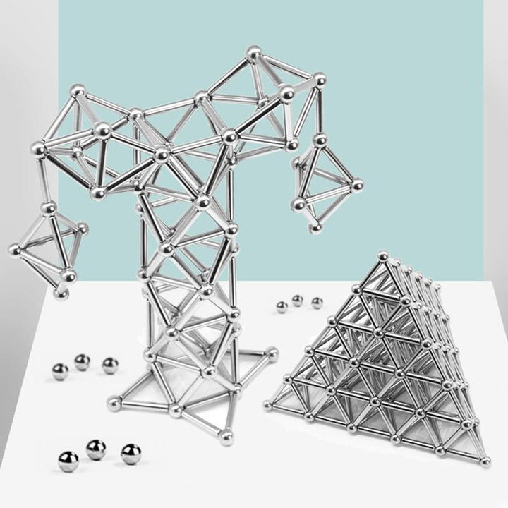Innovativa Magnetblock – Kreativa Konstruktioner för Unga