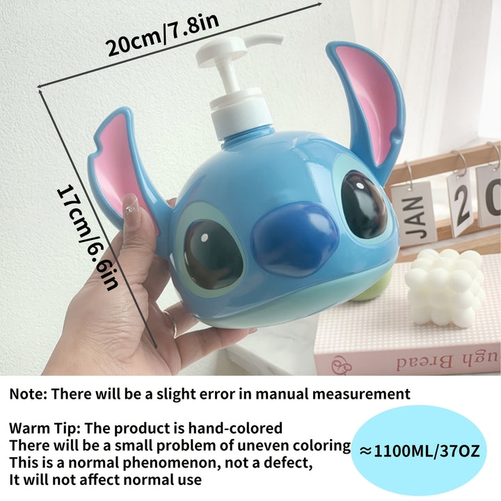 Schampodispenser i PVC Disney Stitch – perfekt för badrum och kök