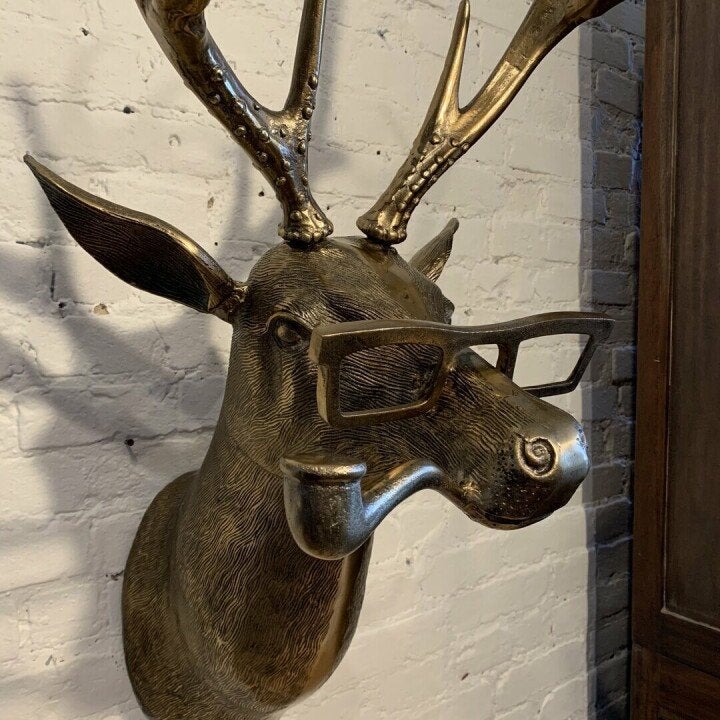 Lekfull väggdekoration med djurhuvud - WallCritters