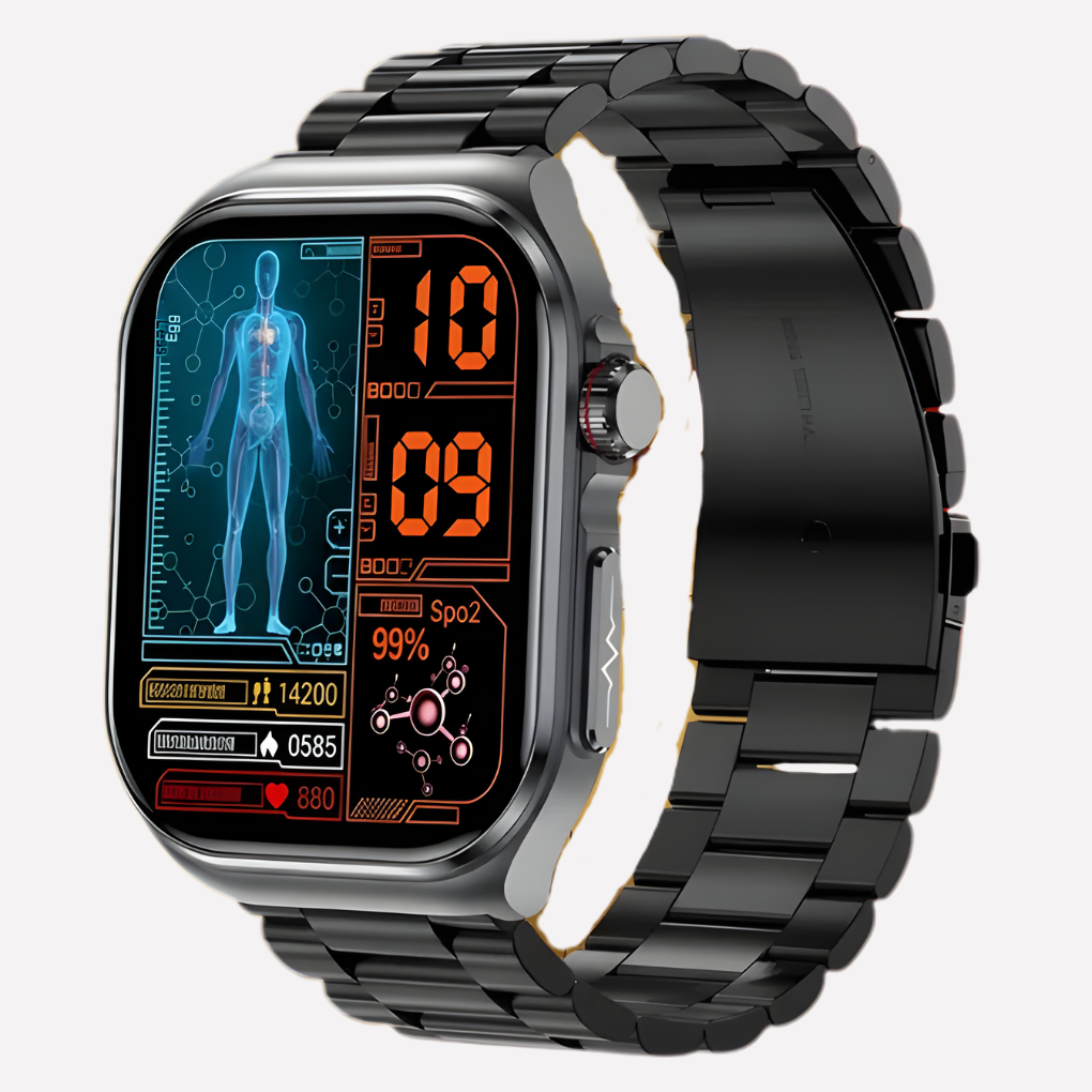 Smartwatch med avancerade funktioner för aktiva livsstilar