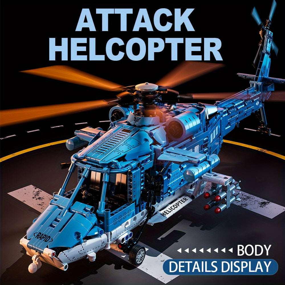 Detaljerat helikopterbyggset – Tekniskt och realistiskt