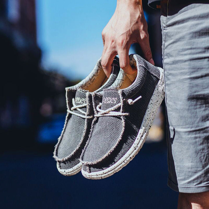 Lätta slip-on-komfortskor för män