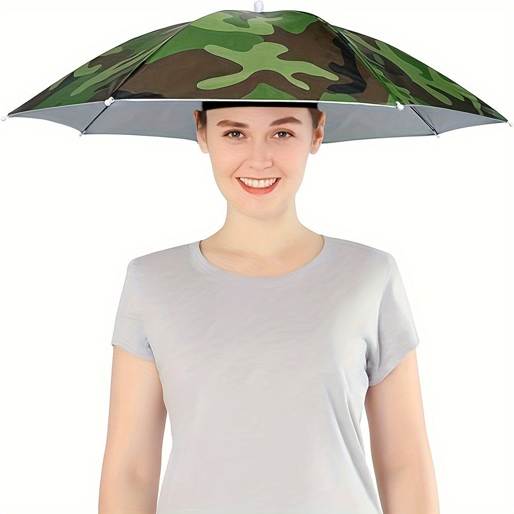SunShade paraplyhatt – lätt, UV-skyddande och handfri