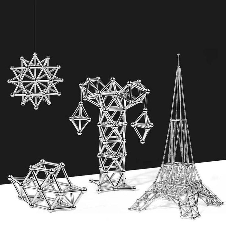 Innovativa Magnetblock – Kreativa Konstruktioner för Unga