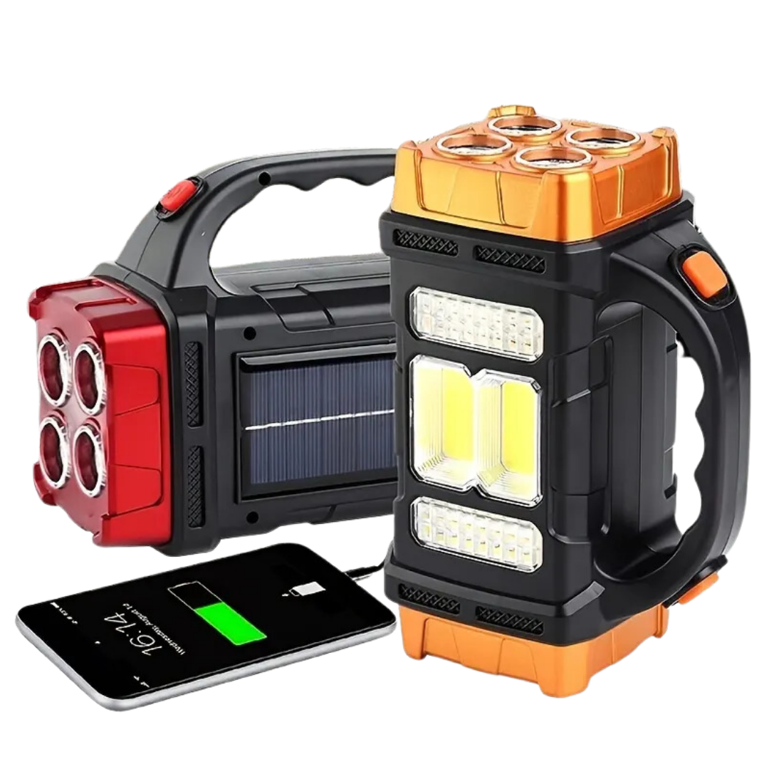 Nödlampa 3-i-1 – SolarBeam