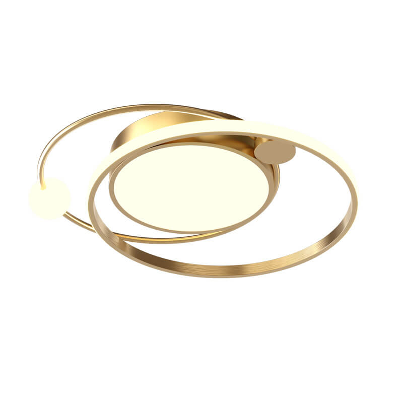 Rund LED-taklampa | Minimalistisk nordisk design