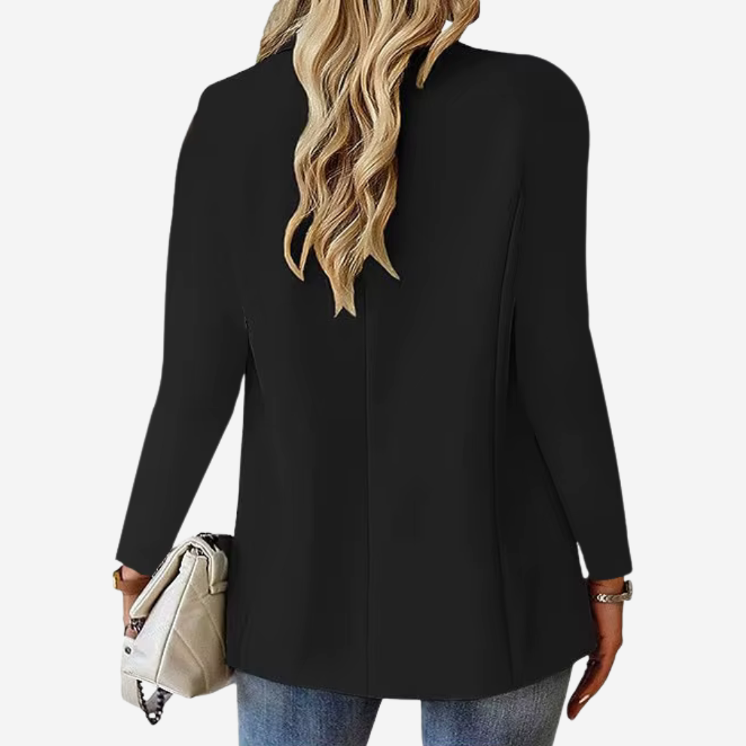 Figursyet sommerblazer med stretch