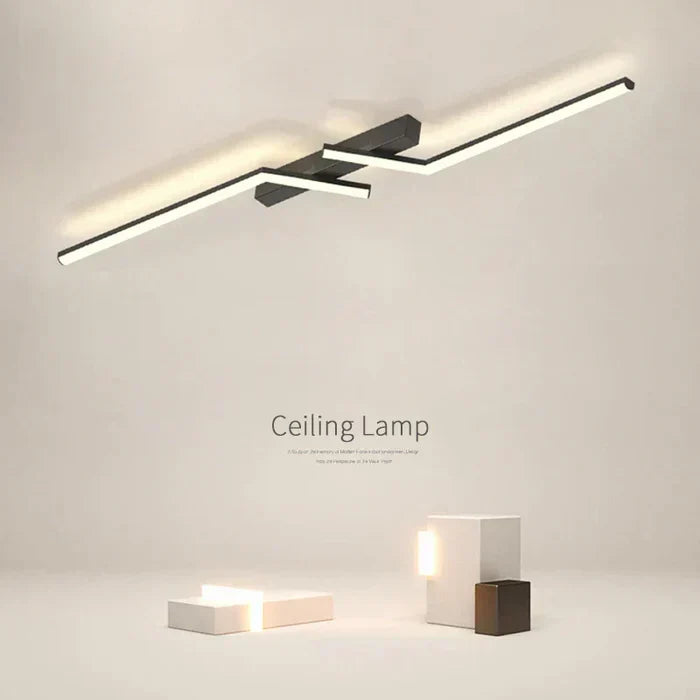 Modern LED-taklampa – Geometrisk lampa