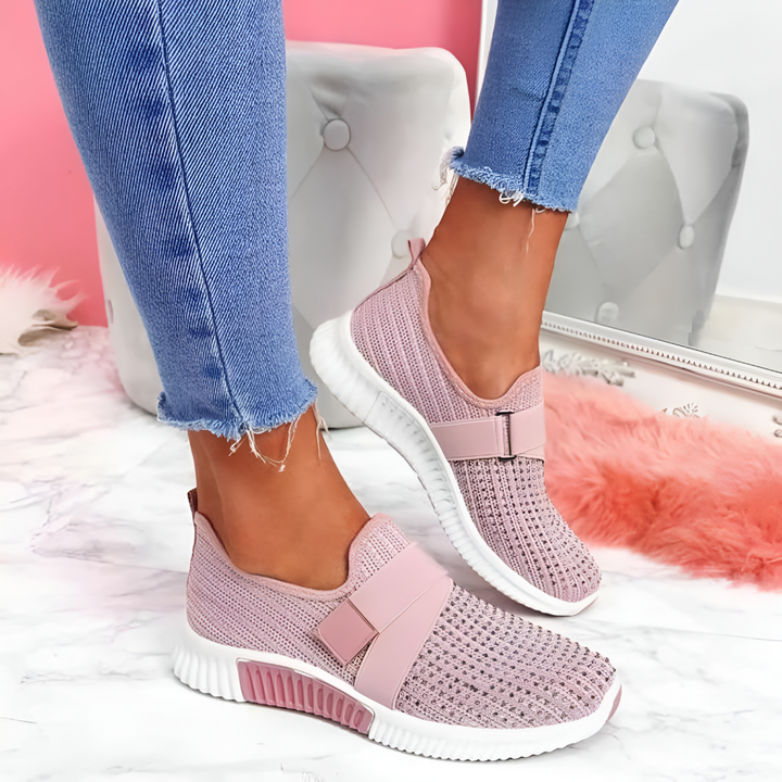 Anpassningsbara T-remmar Casual Flats