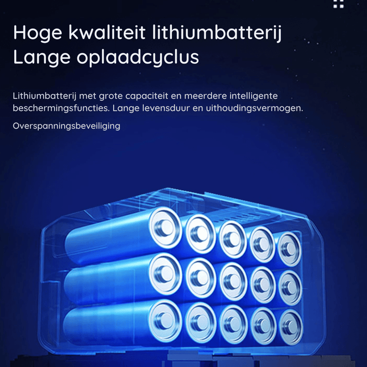 LED-bordslampa med vågkub och flödande färgade ljusvågor