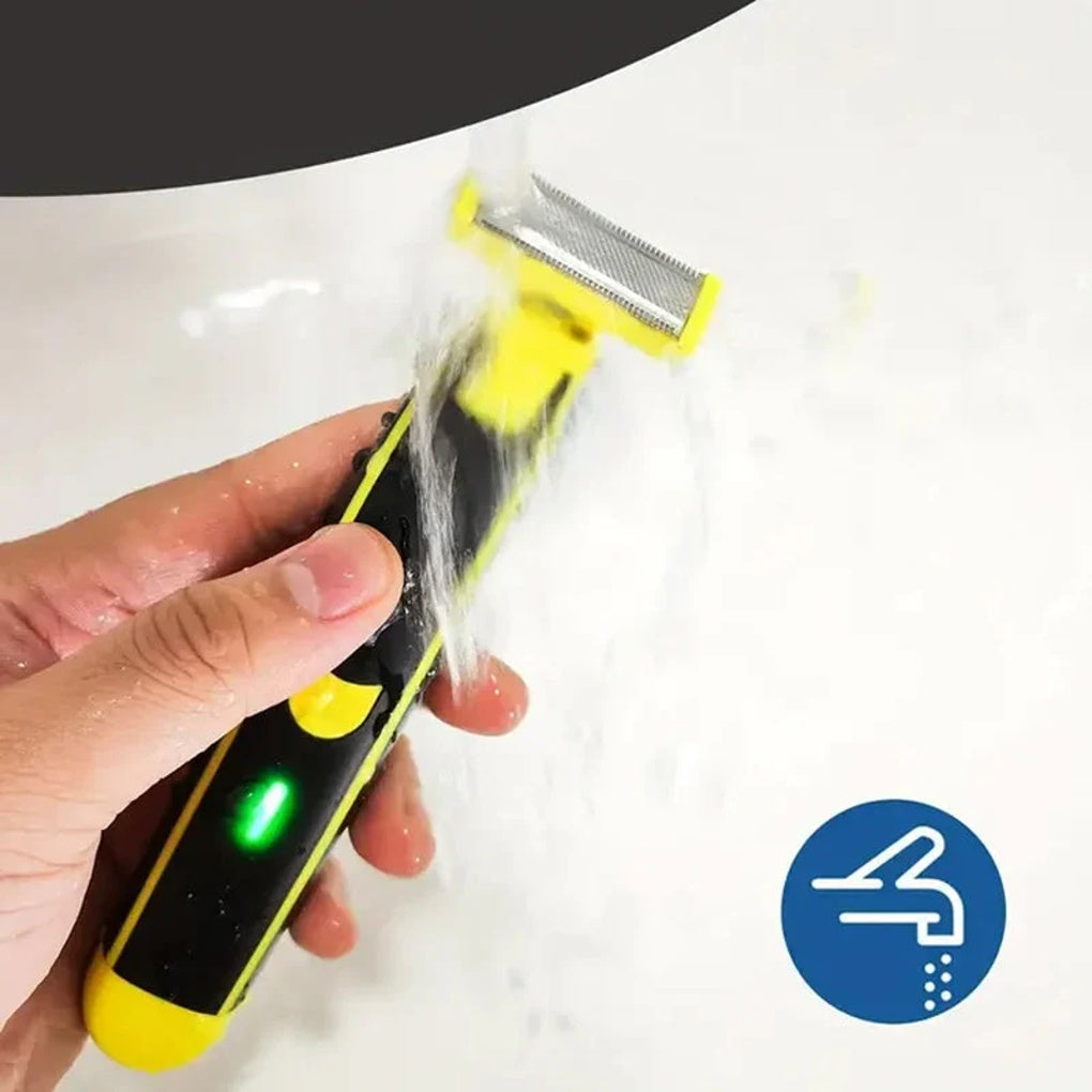 Herr/unisex våt-torr kroppsgroomer