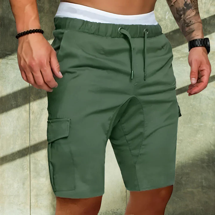 Snygga cargoshorts för män