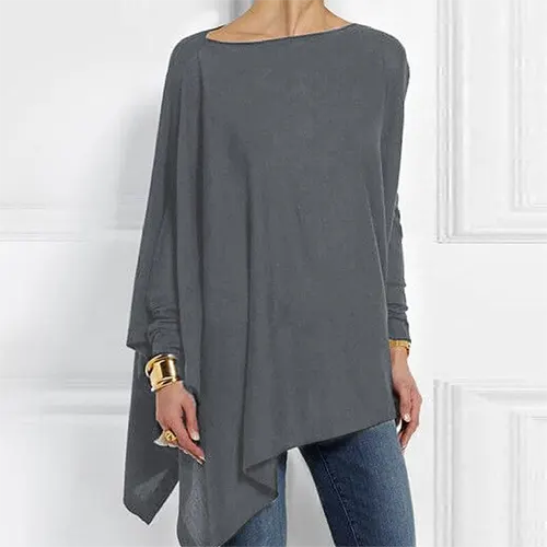 Elegant långärmad topp med klassisk charm