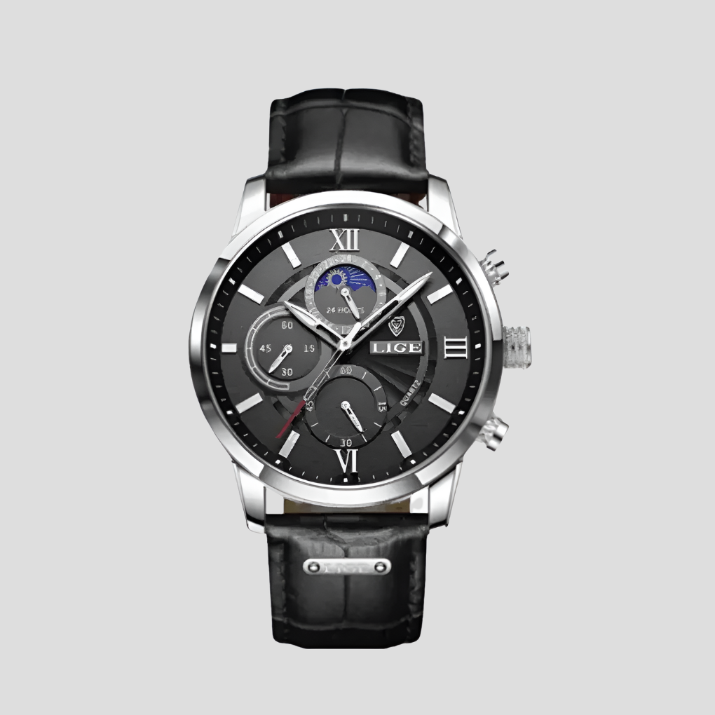42mm klassisk herrklocka – elegant och funktionell
