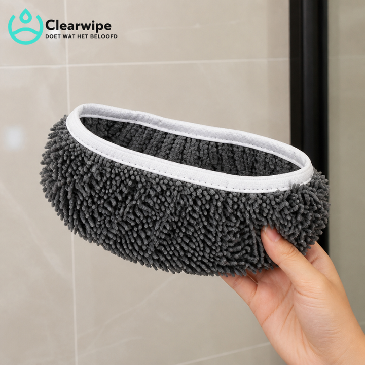 Återanvändbara mopp-överdrag i mikrofiber för våt och torr golvrengöring
