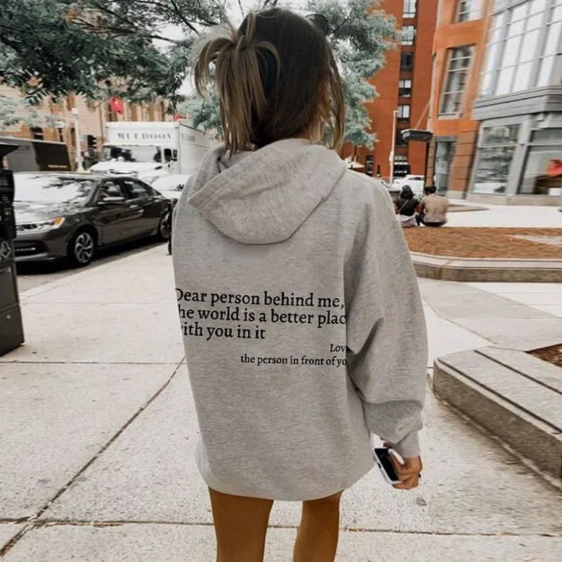 Stilfull hjärtevärmande hoodie för dam - Aurora