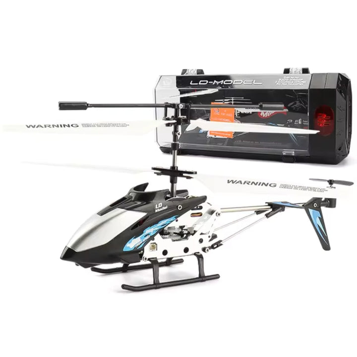 Oförstörbar RC-helikopter Hercules 3.5CH Mini RC-helikopter med gyroskop, karmosinröd