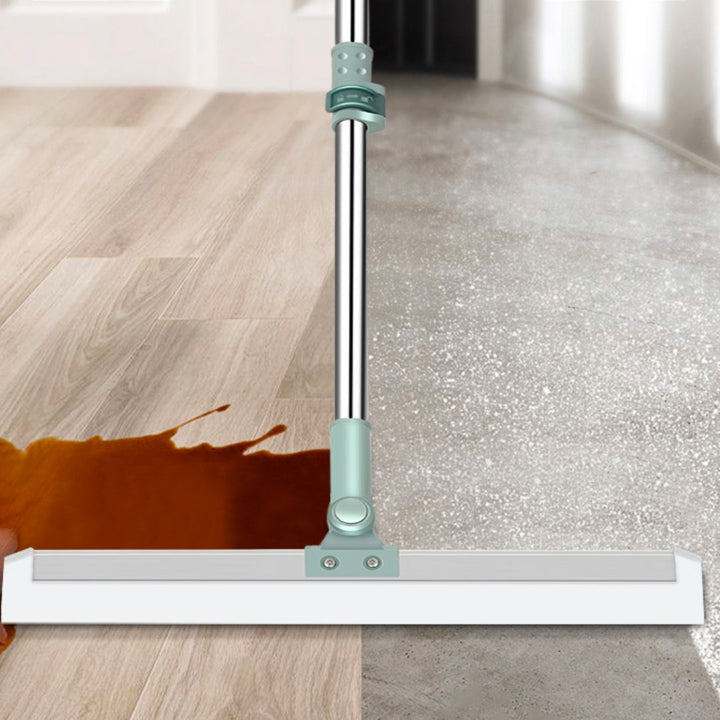 SiliconeSweep Pro-sopborste | Avancerad ergonomisk sopborste med silikonborst för alla golvtyper