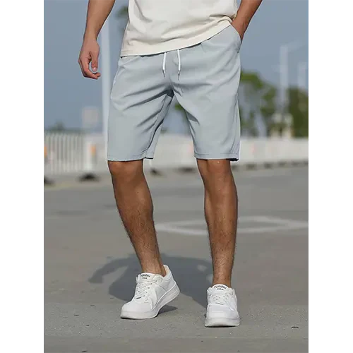 Sommarshorts med hög midja för män
