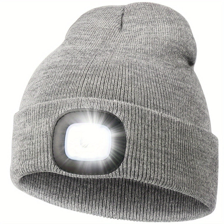 Unisex Keps med LED-lampa – Bekväm Belysning för Kvällspromenader