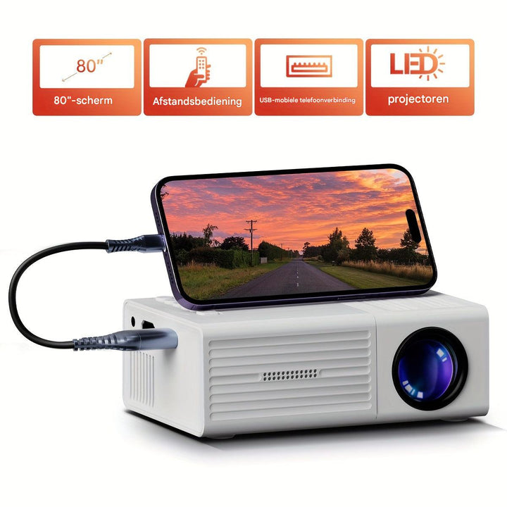 Ultraljusstark miniprojektor (3000 lumen) - LumoBeam