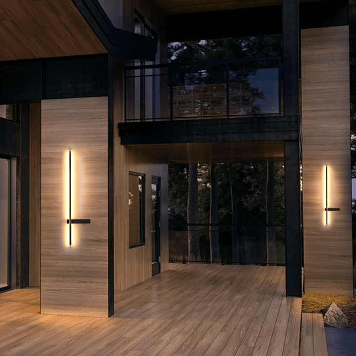 Modern LED-utomhusvägglampa