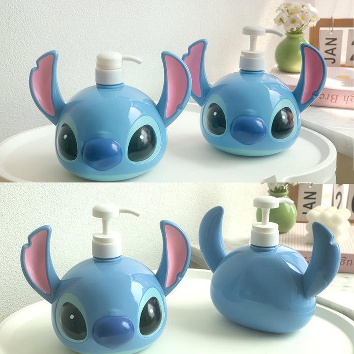 Schampodispenser i PVC Disney Stitch – perfekt för badrum och kök