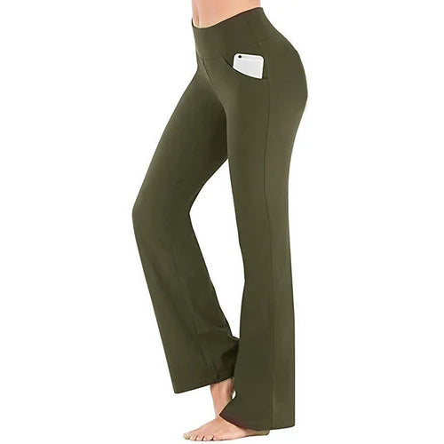 Yogabyxor med hög midja för dam – Selina