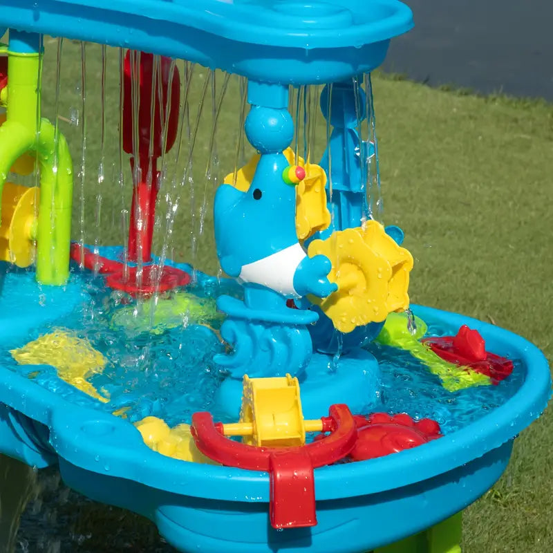 SplashTower sand- och vattenbord i tre nivåer