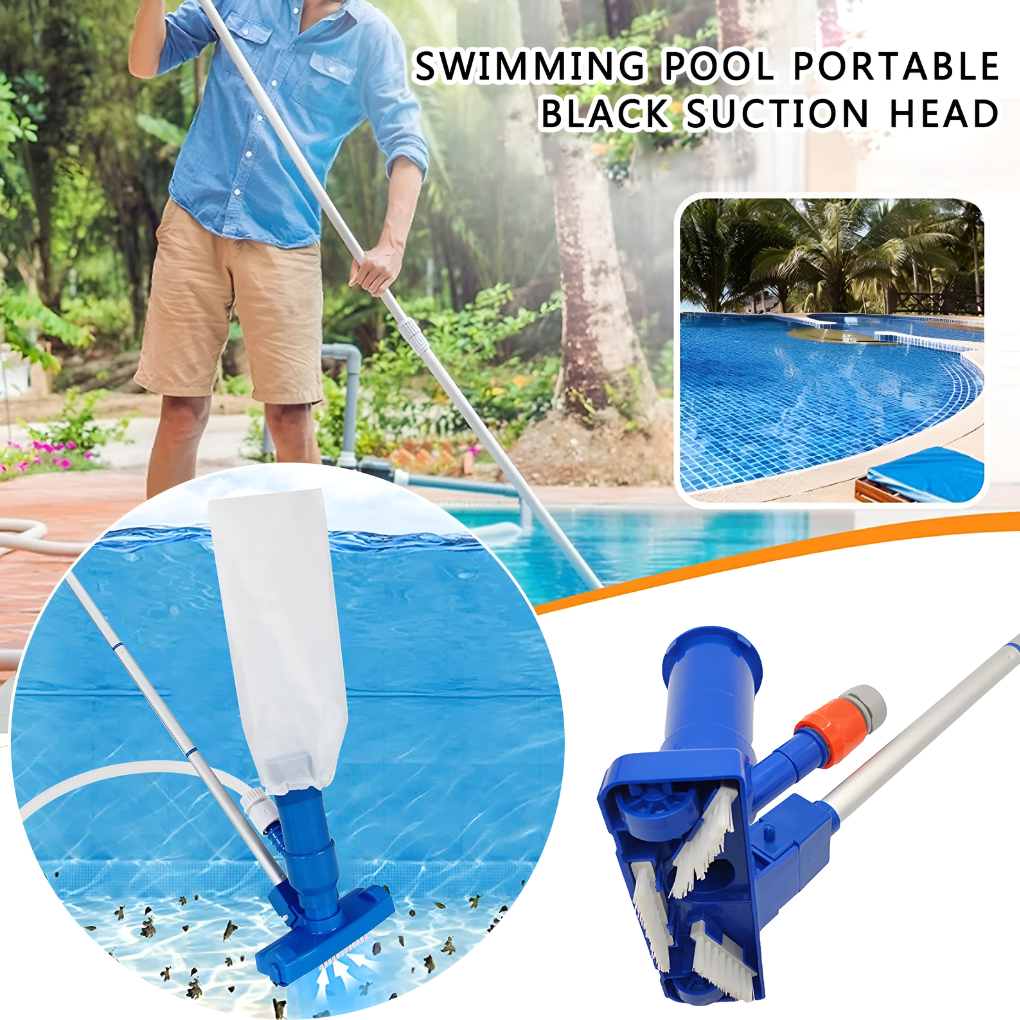 Pooldammsuger med skraldepose