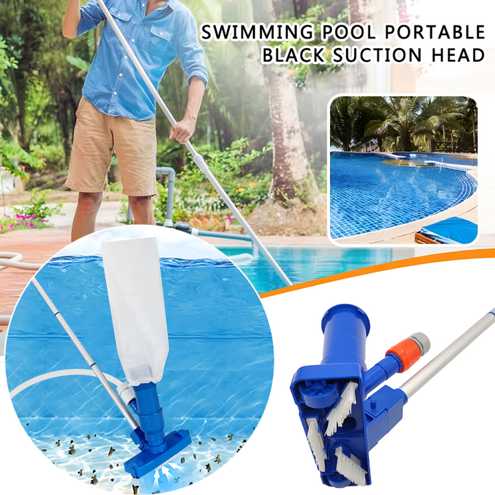 Pooldammsuger med skraldepose
