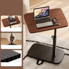 Höjdjusterbart rullande laptopbord med 360° vridbar bordsskiva, 45–80 cm, 30 kg bärkraft