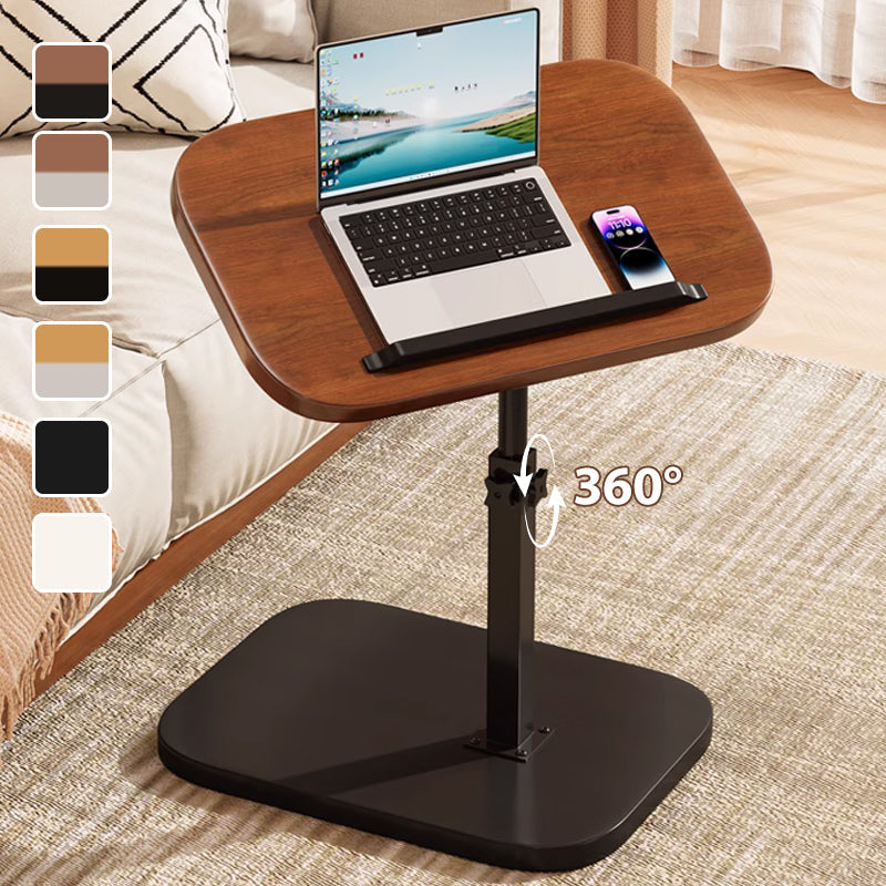 Höjdjusterbart rullande laptopbord med 360° vridbar bordsskiva, 45–80 cm, 30 kg bärkraft