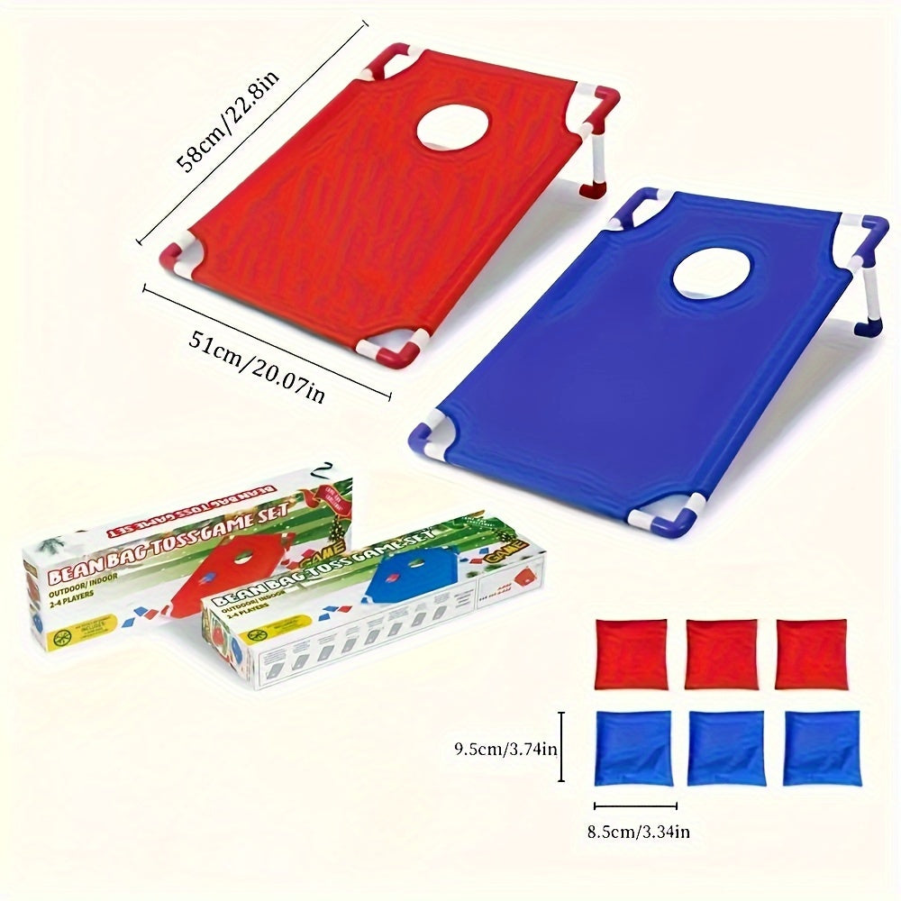Bärbart cornhole-spel – perfekt för familjeroligheter utomhus