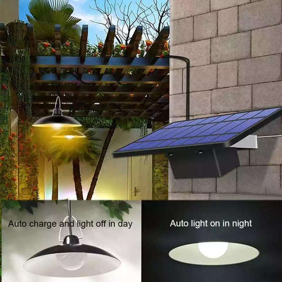 Trådlöst LED-lampset med solenergi och fjärrkontroll – TwinRay