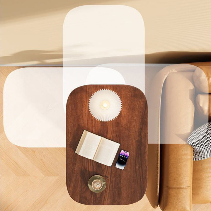 Höjdjusterbart rullande laptopbord med 360° vridbar bordsskiva, 45–80 cm, 30 kg bärkraft