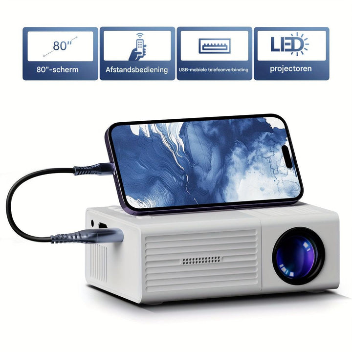 Ultraljusstark miniprojektor (3000 lumen) - LumoBeam