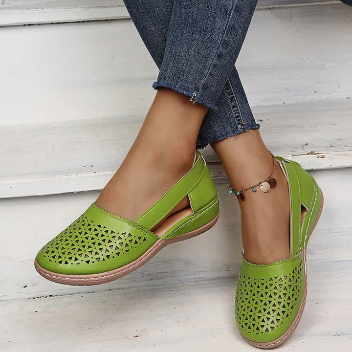 Solkysst elegans där komfort möter vintage charm