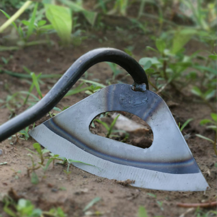 Trädgårdshacka i Helstål med Ihåligt Blad