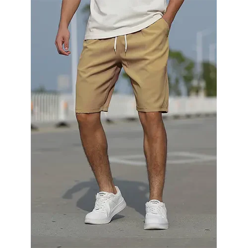 Sommarshorts med hög midja för män